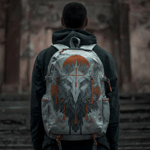 Mochila de Cuero Genuino con Cordón, Forro de Poliéster, Impermeable, Ecológica, Gran Capacidad, Unisex, para Gimnasio y Deportes - Product Image 5