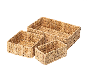 Rectangular <b>Large</b> Capacity Woven <b>Storage</b> Boxes & Bins - Product Image 3