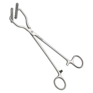 Ensemble d'instruments chirurgicaux, forceps à mâchoires dentées de 55 mm, en acier inoxydable, outil manuel, qualité ISO 13485 A+ - Product Image 1