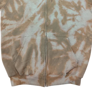 Sweat à capuche zippé long pour homme noir, design personnalisé, streetwear, double fermeture éclair, polaire épaisse - Product Image 4