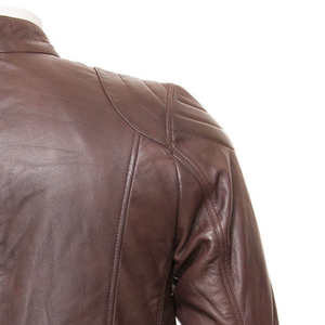 Chaqueta de Cuero Vacuno Personalizada OEM al Mejor Precio para Hombre, Estilo Urbano, Ropa de Invierno para Actividades al Aire Libre - Product Image 3