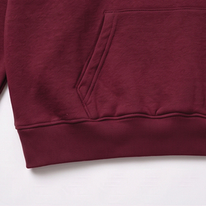 Conjunto de Sudadera con Capucha y Pantalones Cortos para Hombre, 100% Algodón, Transpirable, Invierno, con Logotipo Personalizado OEM, Estilo Urbano - Product Image 5