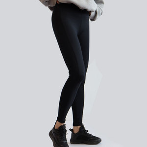 Leggings en dentelle douce taille mi-haute pour femme White Bird Express, vert olive, longueur intégrale, pour entraînement, yoga, avec poche latérale, extensibles - Product Image 4