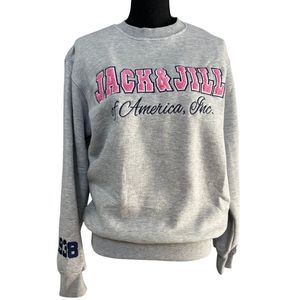 Sweat-shirt Jack and Jill en molleton doux à col rond, pull à manches longues, vêtements décontractés à la mode pour tous les jours - Product Image 1