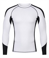 Rashguard à manches longues entièrement imprimé pour le Jiu-Jitsu, le grappling et la lutte en salle, avec étiquette personnalisée