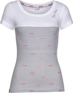 Casual <b>Ladies</b> <b>T</b>-<b>Shirts</b> 100% Cotton with Spandex Deep Round Neck Short Sleeves Anti-Pilling Silk Screen Logo Embroidery Tshirt - Product Image 5