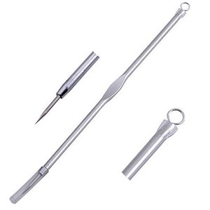 Facial Pore Cleaning Tool Stainless Steel <b>Blackhead</b> <b>Extractor</b> Whitehead Remover Acne Needle Professional Beauty Tool - Product Image 5