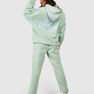 Survêtements en coton pour femmes avec marque personnalisée, vente en gros directe d'usine, survêtements en coton légers pour femmes, coupe équilibrée - Product Image 2