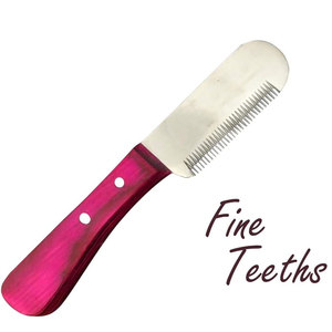 Ensemble d'outils professionnels pour la coupe des sourcils avec poignées rouges et lames métalliques pour une coupe précise - Product Image 6