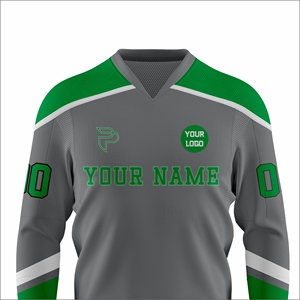 Custom Sublimation Ice Hockey Jersey Wholesale Professional Team Hockey Jersey OEM ODM Manufacturer - Product Image 4