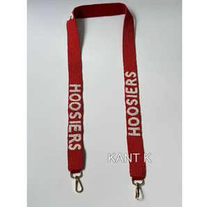 Sangle de sac en perles multicolores de qualité supérieure avec boucle en acier au design unique pour rehausser le look de votre sac fourre-tout ou sac bandoulière préféré - Product Image 1