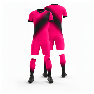 Camiseta y Pantalones Cortos de Fútbol Sublimados de Alta Calidad |   Tallas para Hombres, Mujeres y Jóvenes |   Ropa Deportiva Ligera de Secado Rápido para Entrenamiento - Product Image 5