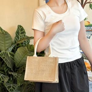 Bolsa de Yute Ecológica Personalizada para Supermercados, para Promociones y Marca - Product Image 5