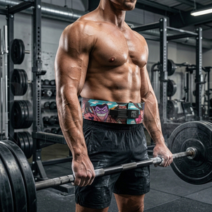 Fabricante de Equipos de Fitness Personalizados, Cinturón de Levantamiento de Pesas con Hebilla de Acero, Multiusos, para Entrenamiento Físico en Gimnasio - Product Image 4