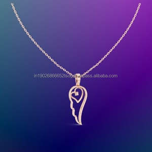 Luxe S925 Sterling Silver VVS Moissanite Ovale Pendentif Collier pour Femmes De Mariage Fine Jewelry - Product Image 1