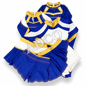 Ensemble d'uniformes de cheerleading personnalisés pour les filles, sports d'équipe, danse de cheerleading, tenue de compétition - Product Image 3