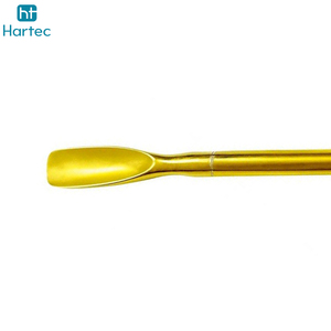 Instruments de salon de beauté de qualité supérieure, fournisseur fiable, outils professionnels pour pousse-cuticules en acier inoxydable plaqué or - Product Image 3