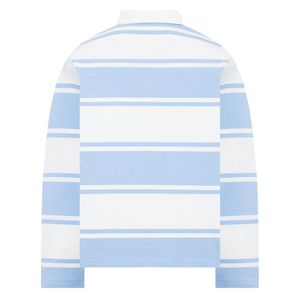 Camisa Polo a Rayas de Manga Larga para Hombre de Alta Calidad, Cómoda, Mezcla de Algodón, Estilo Casual Elegante, Uniforme de Golf, Fabricante y Proveedor - Product Image 2