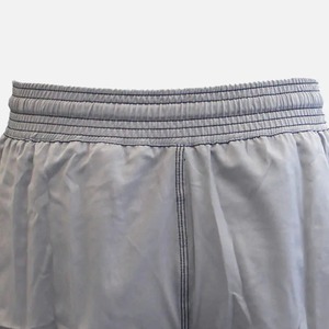 Shorts mi-longs en toile écologiques personnalisés pour hommes, motif uni, logo imprimé, pour la gym, la course, la natation, la plage, service OEM - Product Image 6
