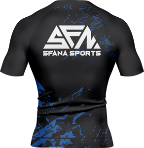 Conjunto Deportivo Premium para Hombre, Rashguard y Pantalones Cortos de Compresión, Protección UV, para MMA, BJJ - Product Image 3