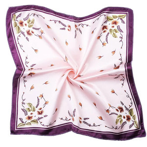 90*90CM <b>Square</b> Luxury 100% <b>Silk</b> Satin Casual Breathable Medium <b>Scarf</b> Customized Logo Colors OEM Service All Seasons Women's - Product Image 1