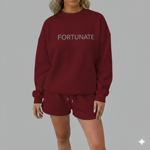 Sweat-shirt long à col montant en tricot pour femme, grande taille, haute qualité, hiver 2026, impression personnalisée, coupe décontractée, 100 % confortable et écologique - Product Image 4