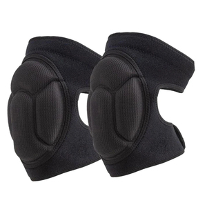 Genouillères de protection élastiques professionnelles respirantes en polyester et élasthanne 5mm 7mm pour le volleyball, le basketball et la musculation - Product Image 1