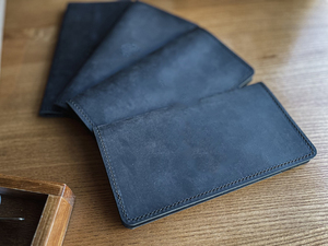 Porta-Cuadernos de Cuero Genuino Personalizado para Restaurante, Presentador de Facturas de Lujo, Venta de Fábrica, Bloc de Notas para Camarero LBH-0068B - Product Image 5