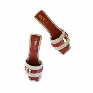 Pantoufles décontractées marron pour femmes - Product Image 1