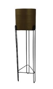 Support à fleurs triple en métal avec trois jardinières, porte-plantes moderne en fer pour la décoration intérieure et extérieure, jardin, maison, balcon - Product Image 5