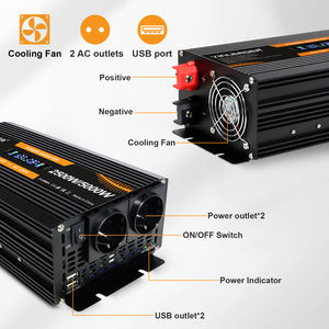 <span class=keywords><strong>LVYUAN</strong></span> DC 12V 24V TO 220V 110V Vente en gros d'usine Onduleur de véhicule 2000W 2500W 5000W Onduleur de puissance à onde sinusoïdale modifiée - Product Image 3