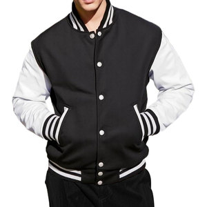 Custom Unisex Oversized Hooded <b>Waterproof</b> <b>Winter</b> Streetwear Varsity <b>Jacket</b> Manufacturer Heavyweight Fabric OEM Geometric Pattern - Product Image 1