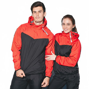 Ropa de entrenamiento transpirable, traje de sauna para hombres y mujeres, para pérdida de peso, sudoración, gimnasio, correr, ejercicio. - Product Image 1