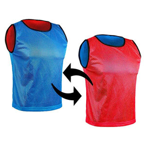 Chalecos Deportivos Personalizados por Sublimación, Reversibles de Doble Cara, Malla Elástica en Cuatro Direcciones, Transpirables, Ecológicos, de Secado Rápido, para Fútbol - Product Image 3