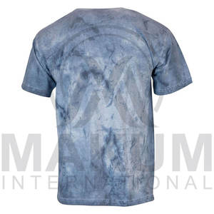 Camiseta deportiva de cuello redondo para hombre, para correr, al por mayor, con logo, UPF, tela ultraligera. - Product Image 5