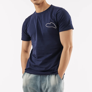 เสื้อยืดแขนสั้นผ้าฝ้ายพิมพ์ลายตัวอักษรโลโก้ขนาดใหญ่ ดีไซน์แฟชั่นลำลองสไตล์ปากีสถาน ปี 2026 - Product Image 4