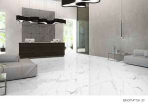 Baldosa de Porcelana Brillante de Lujo, Formato Grande 600x1200, Superficie Pulida Premium, para Paredes y Pisos, Uso Interior y Exterior Moderno - Product Image 4