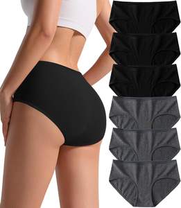 Braguitas Hipster Transpirables Pure Balance para Mujer, ODM, Tela Suave para Uso Diario, Ecológicas, de Secado Rápido y Cobertura Total - Product Image 1