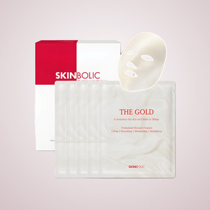 แผ่นมาส์กใต้ตาเกาหลี K-Beauty Skinbolic Gold Eye Mask 10 แผ่น ผลิตในเกาหลี ผลิตภัณฑ์ดูแลผิวหน้า - Product Image 4