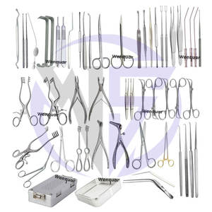 Juego de Instrumentos Quirúrgicos Profesionales Wenquar de 54 Piezas para Cirugía ORL y Mastoidectomía - Product Image 3
