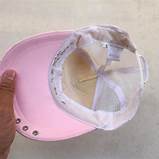 Gorra Trucker Rosa y Blanca de Lona, 6 Paneles, Ajustable, Unisex, Casual, con Logotipo Serigrafiado en el Panel Frontal y Bordado 3D, para Exteriores - Product Image 2