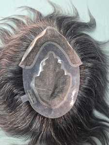 Peluca de Cabello Humano Virgen Remy Chino Modelo Apolo, Ondulado Natural, Capilar Taz - Product Image 6