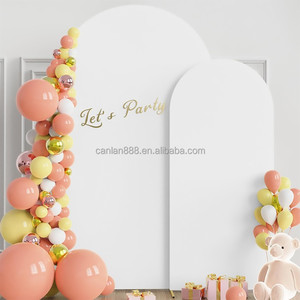 Supporto ad Arco in Metallo per <span class=keywords><strong>Sfondo</strong></span> <span class=keywords><strong>con</strong></span> <span class=keywords><strong>Fiori</strong></span> Dorati per Arco Nuziale - Product Image 3