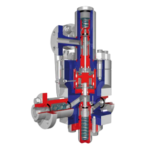 Régulateur de pression Emerson Tartarini, modèle RLC/20, vanne de réduction de pression à commande pneumatique, réducteur de pression série Fisher 67D - Product Image 5