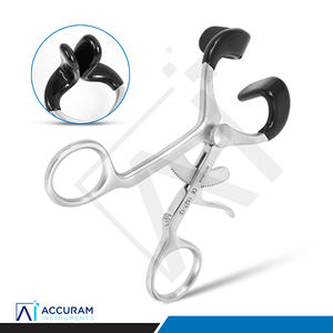 เครื่องมือถ่างปาก Accuram แบบมีตัวล็อค ขนาด 11 ซม. ทำจากสแตนเลสสตีล สำหรับเด็ก ใช้ในงานผ่าตัดช่องปาก ทันตกรรม หู คอ จมูก ได้รับมาตรฐาน CE ออกแบบตามหลักสรีรศาสตร์ - Product Image 2