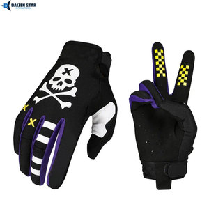 Guantes Profesionales de Motocross, Ligeros, Transpirables, de Poliéster, Antideslizantes, con Cierre de Gancho y Bucle, Unisex, para Bicicleta, MTB, Motocicleta - Product Image 3