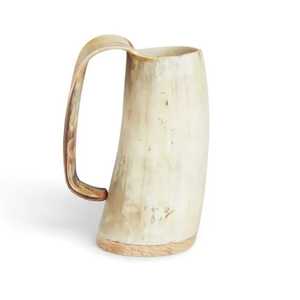 Taza de Cuerno de Búfalo Hecha a Mano, Forma Natural, Pulida, Duradera, Apta para Alimentos, Moderna, para Bodas, Decoración del Hogar - Product Image 6