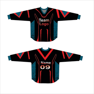 Conjunto de Jersey de Paintball de Primera Calidad, Talla XL, Sublimado, Cuello en V, Manga Larga, Poliéster que Absorbe la Humedad, Uniforme para Hombre - Product Image 2