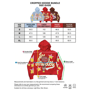 Sudadera con Capucha Corta Personalizada para Mujer, Algodón y Poliéster, Forro Polar Transpirable de 320g, Estilo Urbano, Logotipo Frontal con Letras, Diseño Gráfico, OEM - Product Image 5