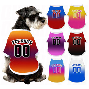 เสื้อสัตว์เลี้ยงแบบกำหนดเองได้ พร้อมรูปภาพ ชื่อ ข้อความ โลโก้ เสื้อสวมใส่สบายสำหรับสุนัขและแมวทุกขนาด - Product Image 1